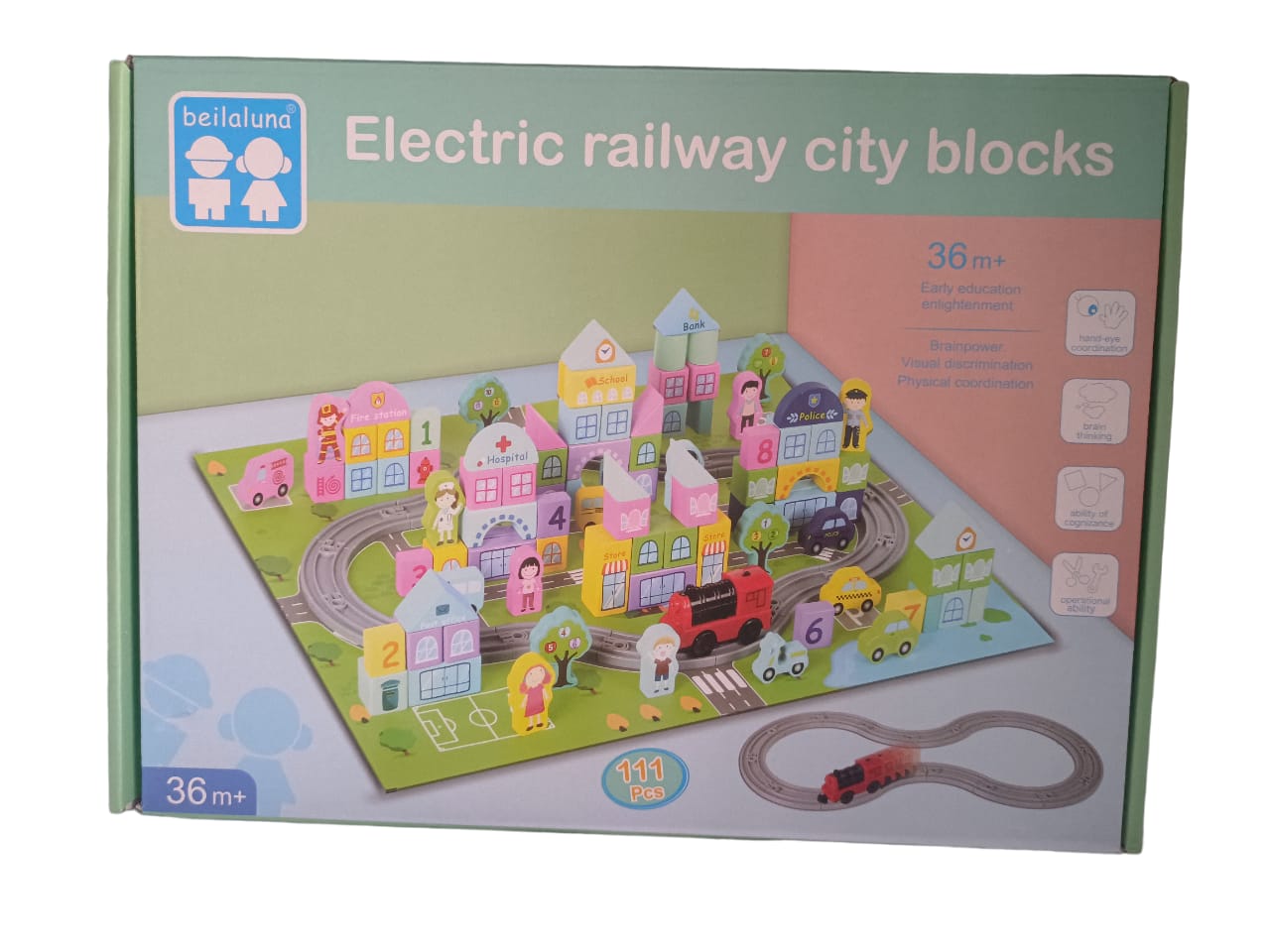 ELECTRIC RAILWAY CITY BLOCKS