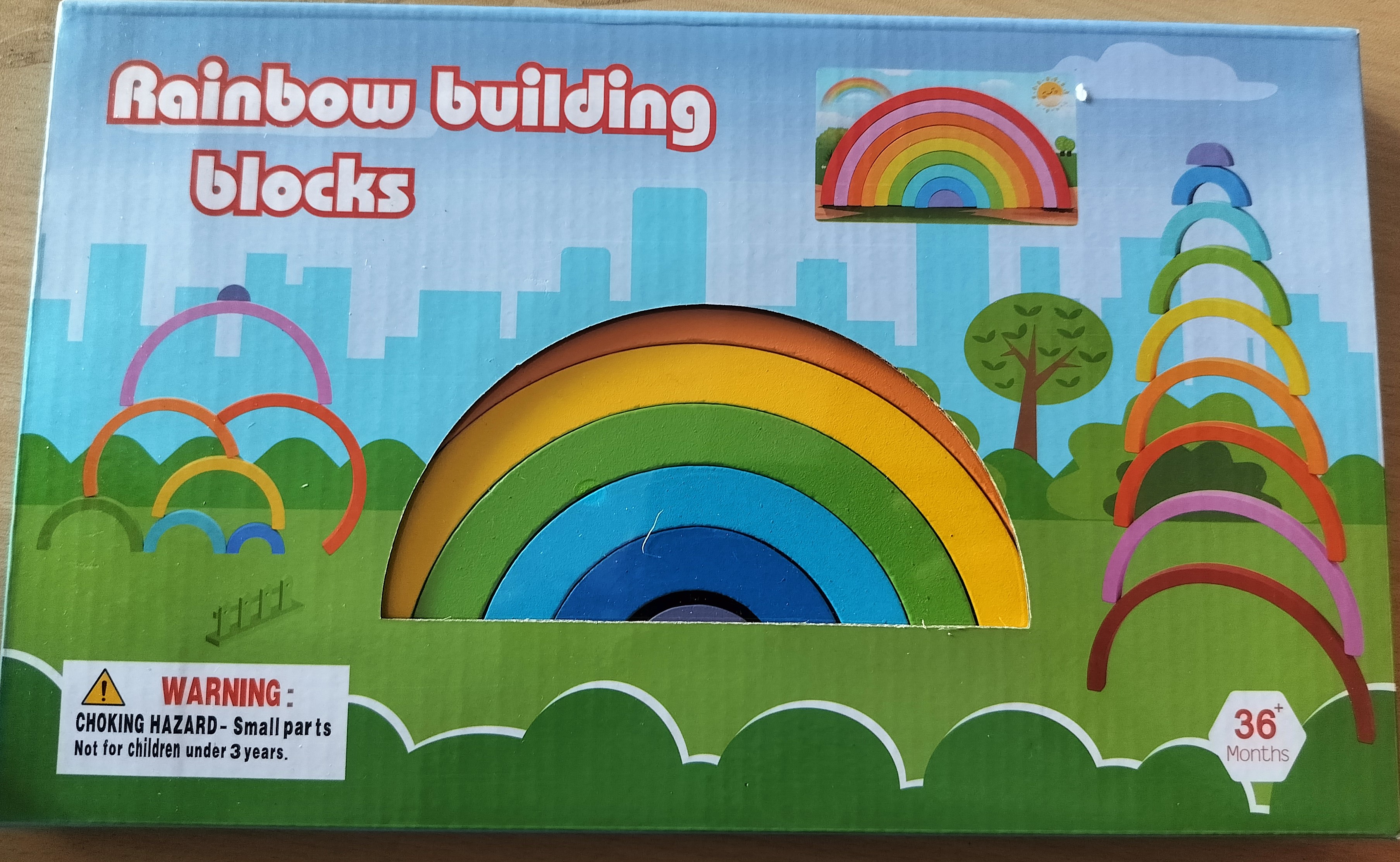 BIG RAINBOW BUILDING BLOCKS