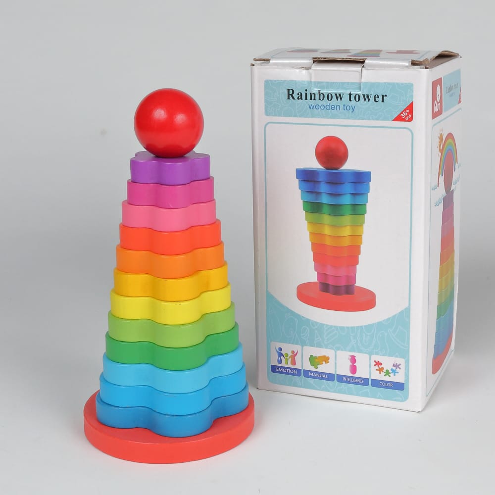 RAINBOW  STACKING TOWER