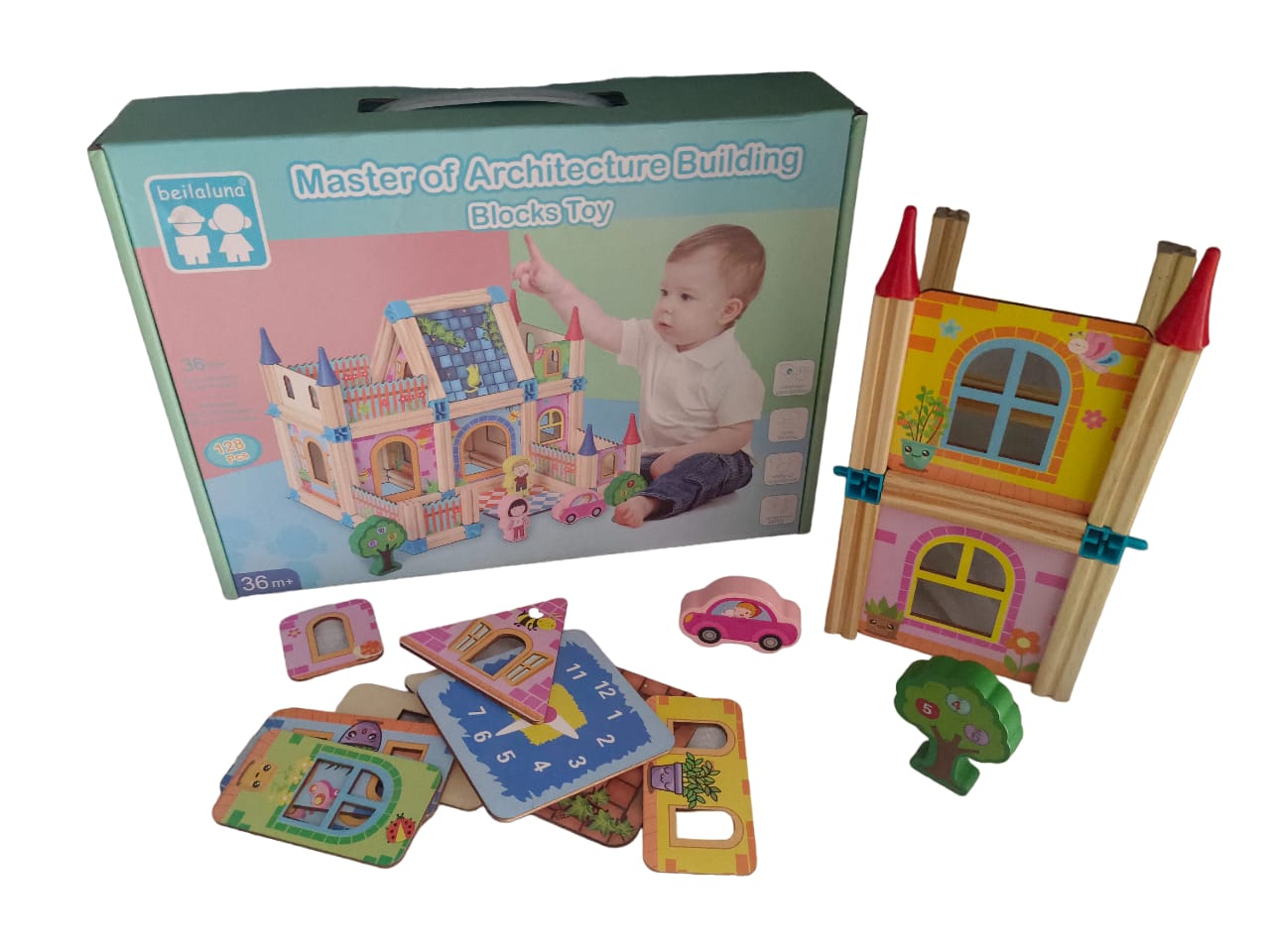 MASTER OF ARCHITECTURE BUILDING BLOCK TOY