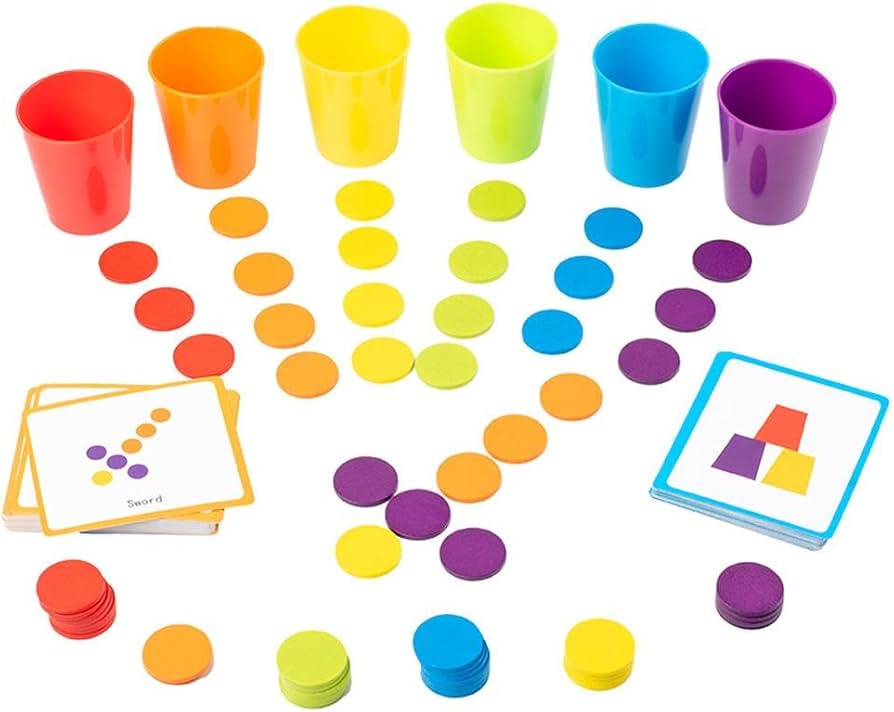 COLOR CLASSIFICATION STRCKING CUP GAME